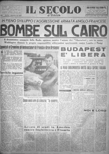 giovedì 1 novembre 1956