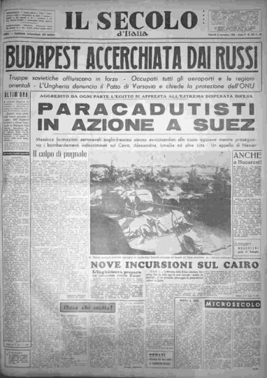 venerdì 2 novembre 1956
