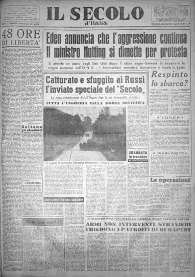 domenica 4 novembre 1956