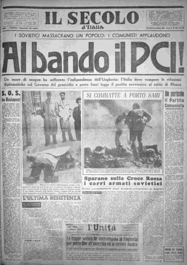 martedì 6 novembre 1956