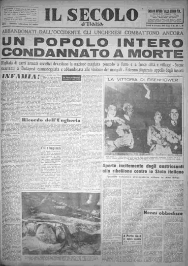 giovedì 8 novembre 1956
