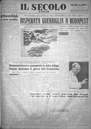 domenica 11 novembre 1956