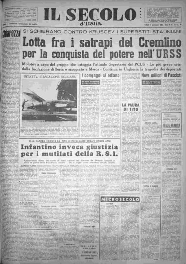 sabato 17 novembre 1956