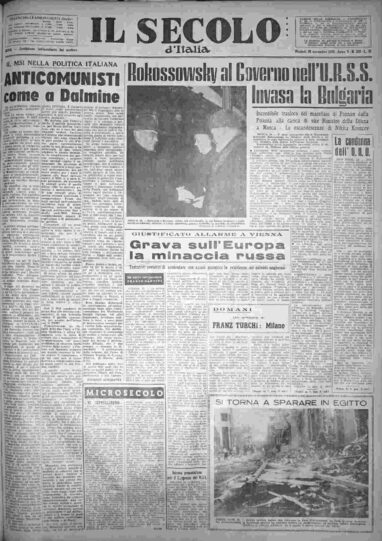 martedì 20 novembre 1956