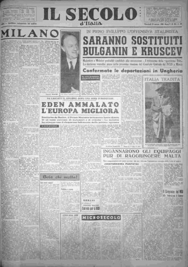 mercoledì 21 novembre 1956