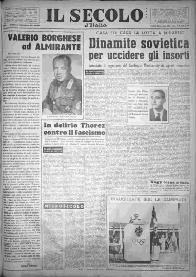venerdì 23 novembre 1956