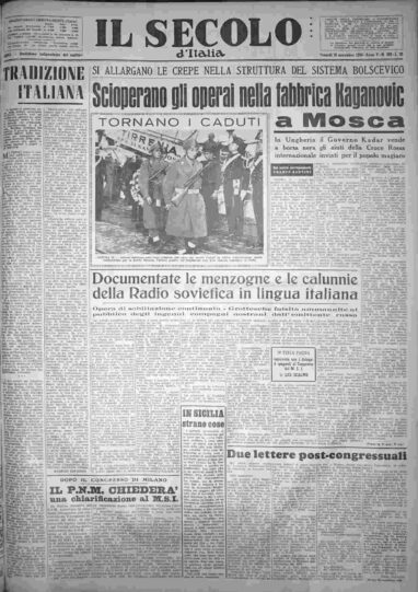 venerdì 30 novembre 1956