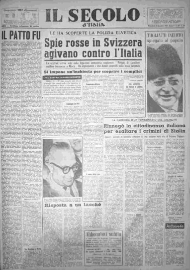 mercoledì 19 dicembre 1956