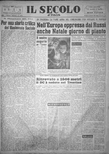 martedì 25 dicembre 1956