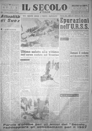 giovedì 27 dicembre 1956