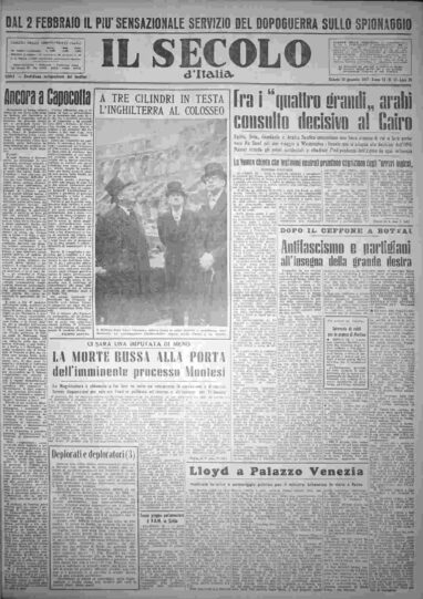 sabato 19 gennaio 1957