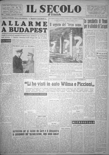 venerdì 15 febbraio 1957