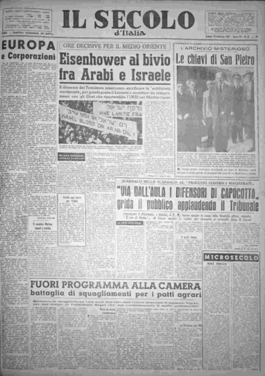 sabato 23 febbraio 1957