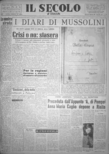 giovedì 28 febbraio 1957