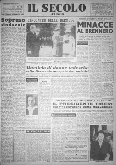 domenica 24 marzo 1957