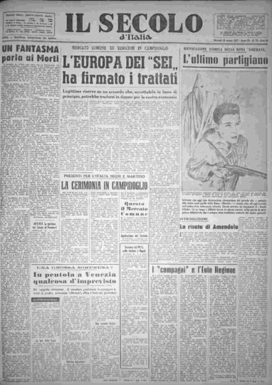 martedì 26 marzo 1957