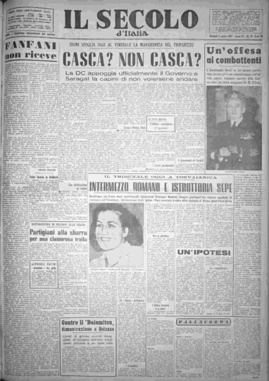 martedì 2 aprile 1957
