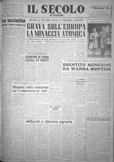 sabato 6 aprile 1957