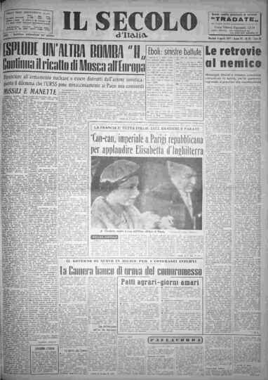 martedì 9 aprile 1957