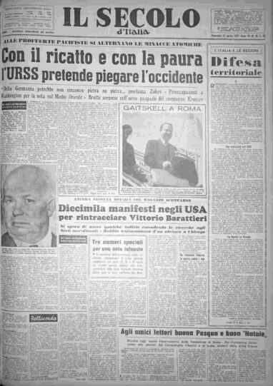 domenica 21 aprile 1957