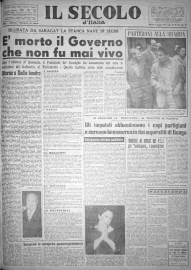 martedì 7 maggio 1957