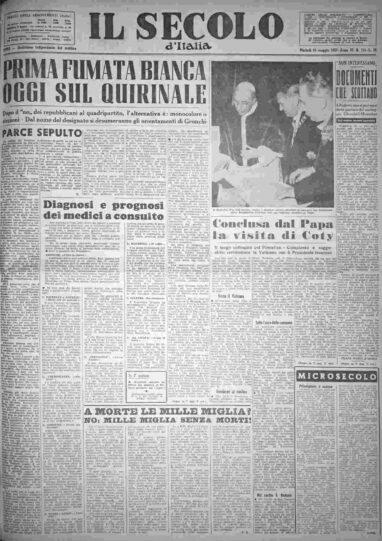 martedì 14 maggio 1957