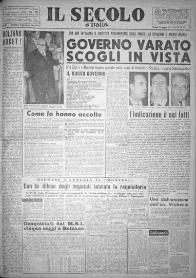 martedì 21 maggio 1957