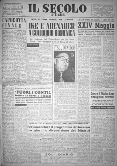 venerdì 24 maggio 1957