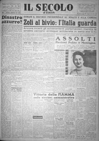 martedì 28 maggio 1957