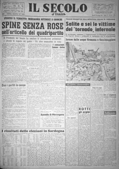 martedì 18 giugno 1957