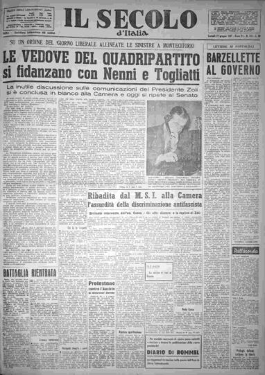 giovedì 27 giugno 1957