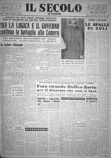 giovedì 1 agosto 1957
