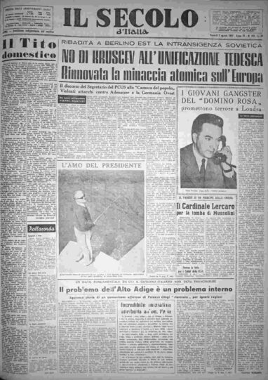 venerdì 9 agosto 1957