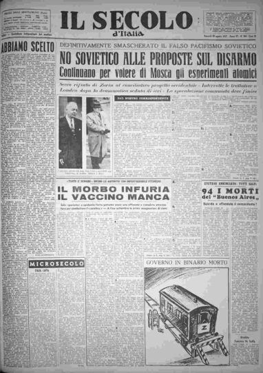 venerdì 30 agosto 1957