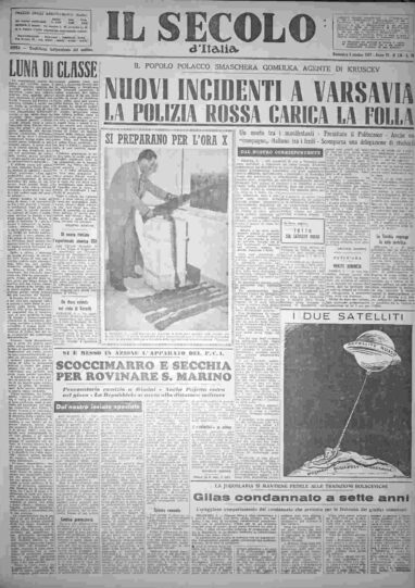 domenica 6 ottobre 1957