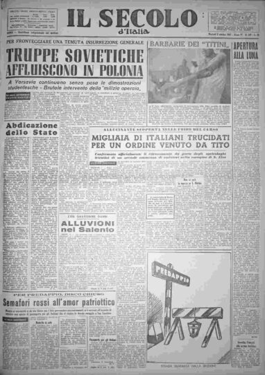 martedì 8 ottobre 1957