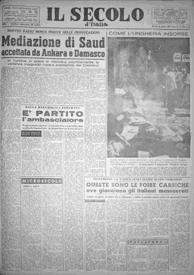 martedì 22 ottobre 1957