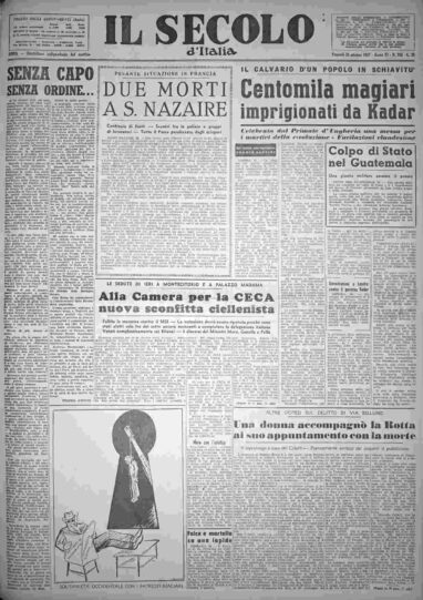 venerdì 25 ottobre 1957