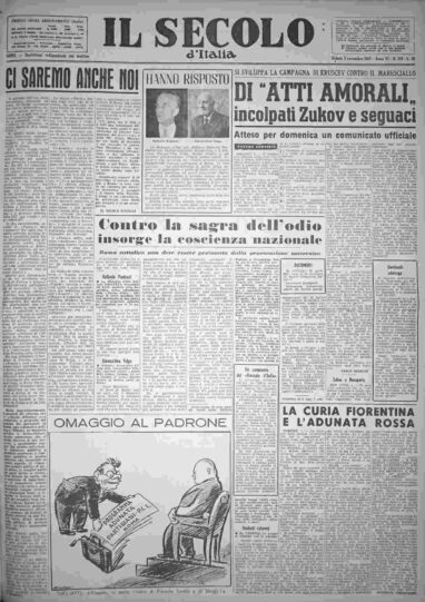 sabato 2 novembre 1957