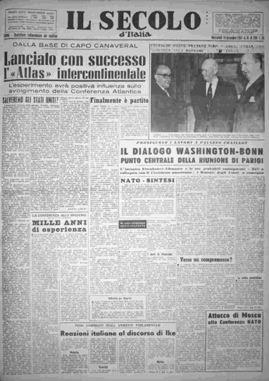 mercoledì 18 dicembre 1957