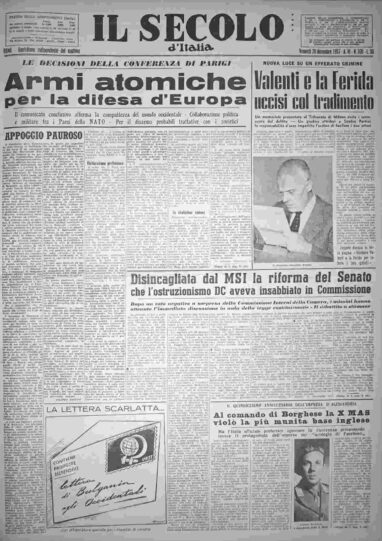 venerdì 20 dicembre 1957