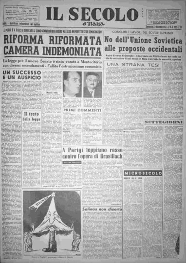 domenica 22 dicembre 1957