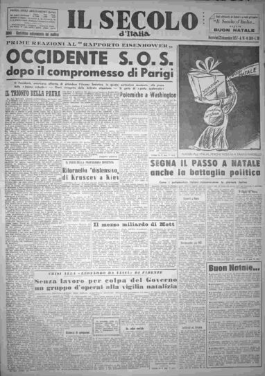 mercoledì 25 dicembre 1957