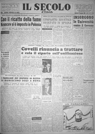 domenica 19 gennaio 1958