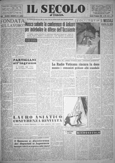 giovedì 23 gennaio 1958
