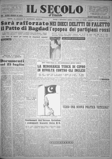 mercoledì 29 gennaio 1958