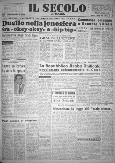 domenica 2 febbraio 1958