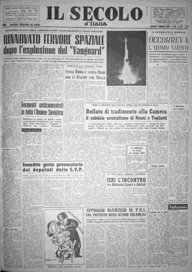 giovedì 6 febbraio 1958