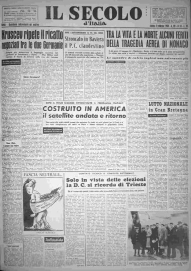 sabato 8 febbraio 1958