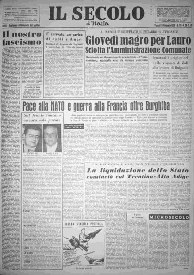 venerdì 14 febbraio 1958